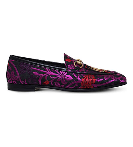 <i>Gucci’s New Jordaan loafers cost over £500 [Photo: Selfridges]</i>