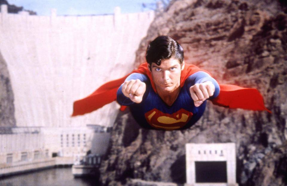 Christopher Reeve got a super body for the role