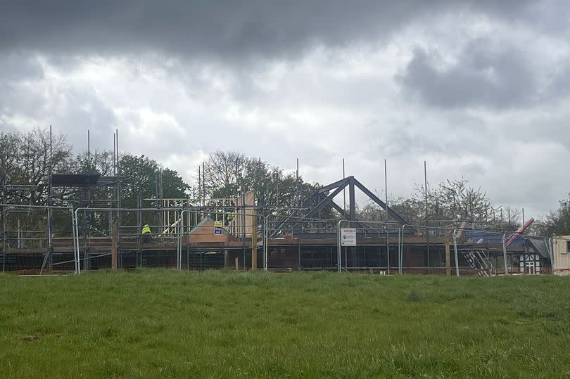 Miller and Carter building work at Grey Towers Farm estate in Nunthorpe