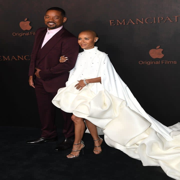 Will and Jada arm-in-arm on the red carpet