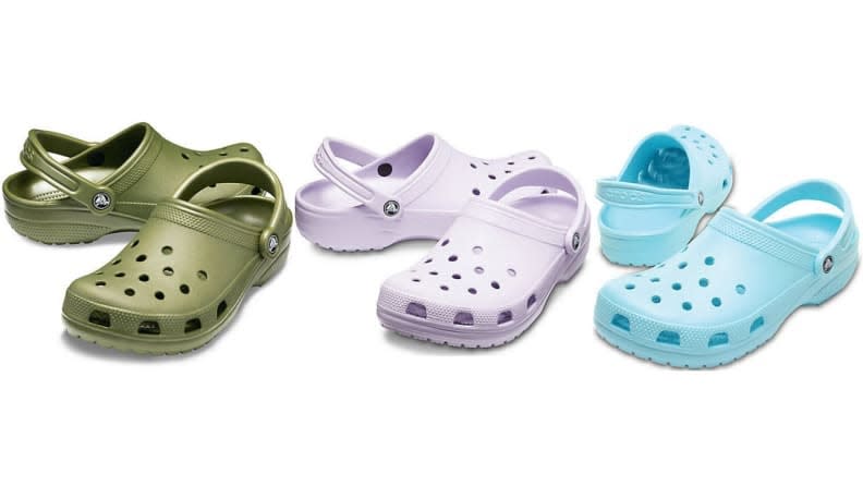 Yes, it's time for you to get Crocs.