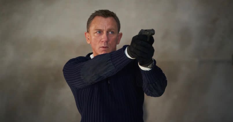 Daniel Craig as James Bond in No Time to Die