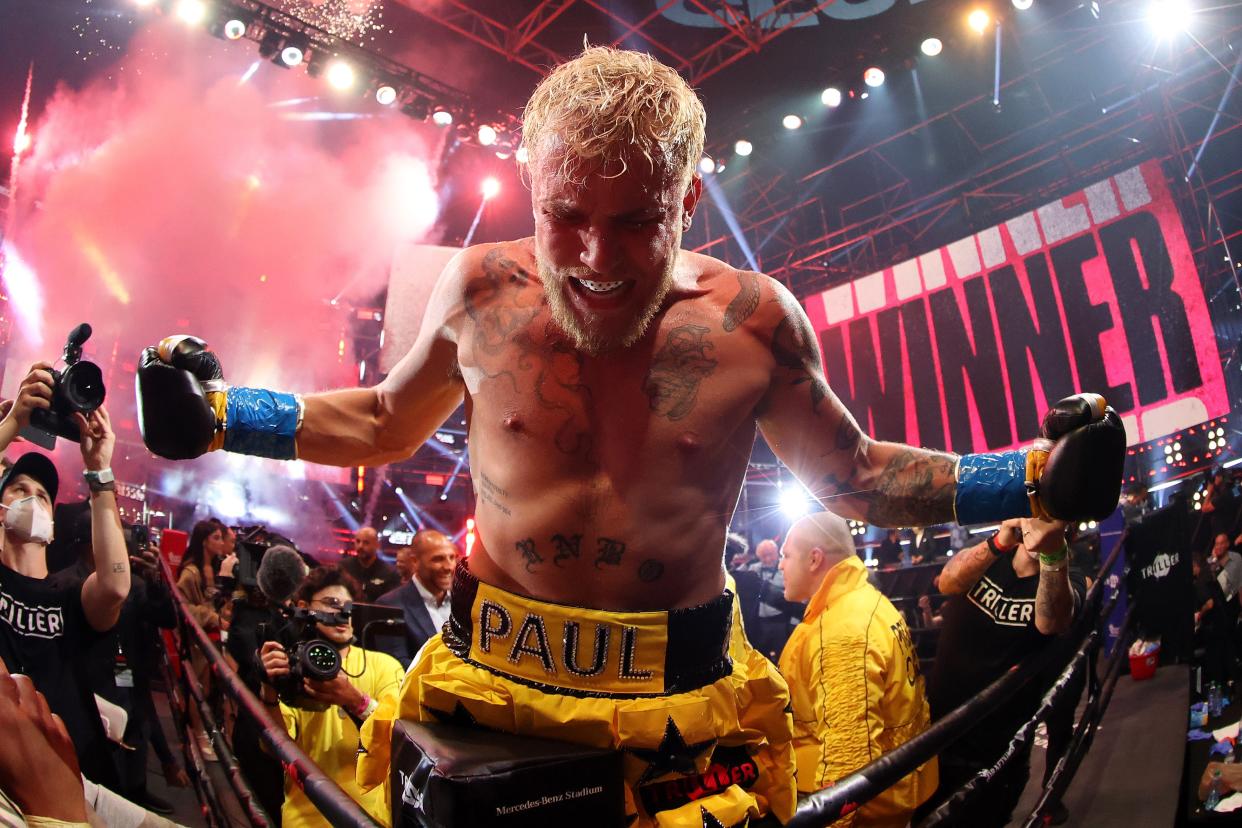 <p>Jake Paul has claimed both fighters would earn $50m from the event</p> (Getty Images for Triller)