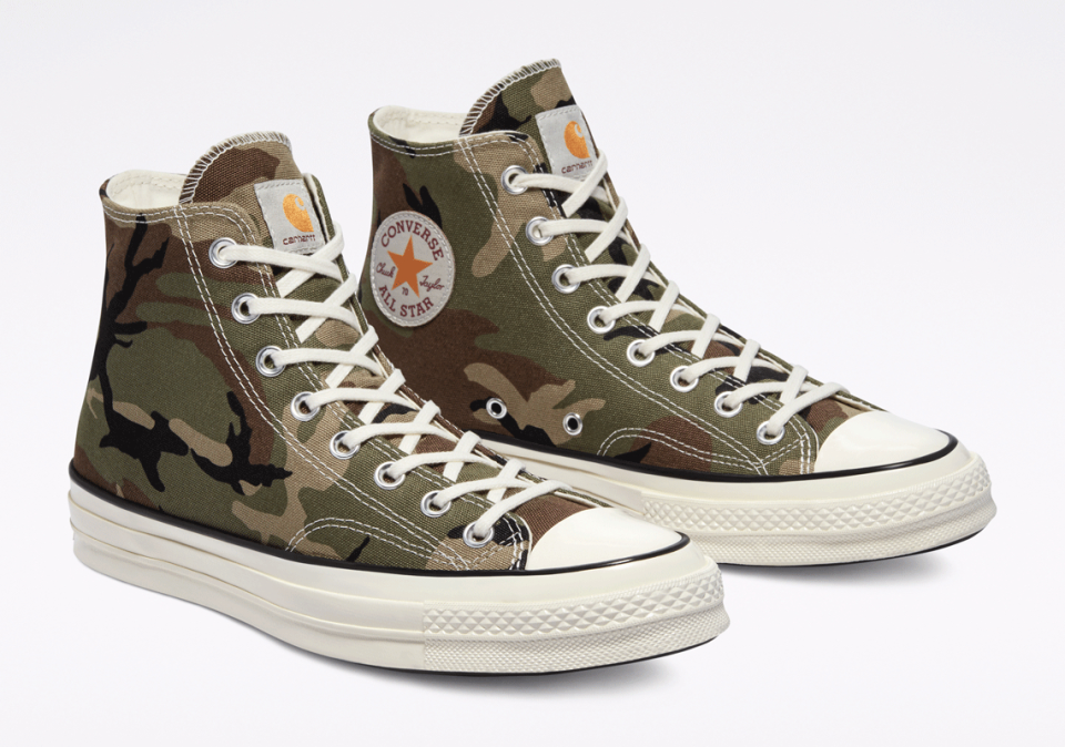 Collaborations, sneakers, high-top, canvas, Carhartt, Converse