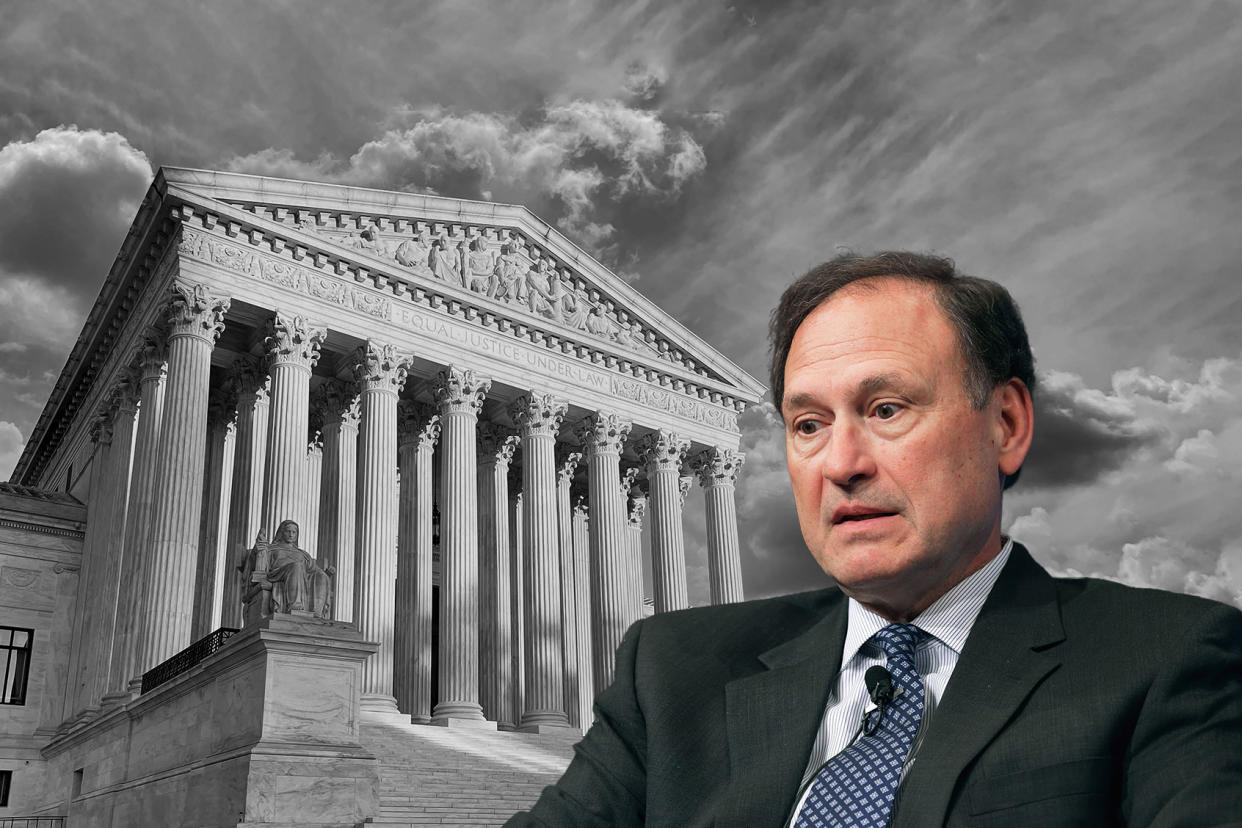 Samuel Alito; Supreme Court Building Photo illustration by Salon/Getty Images