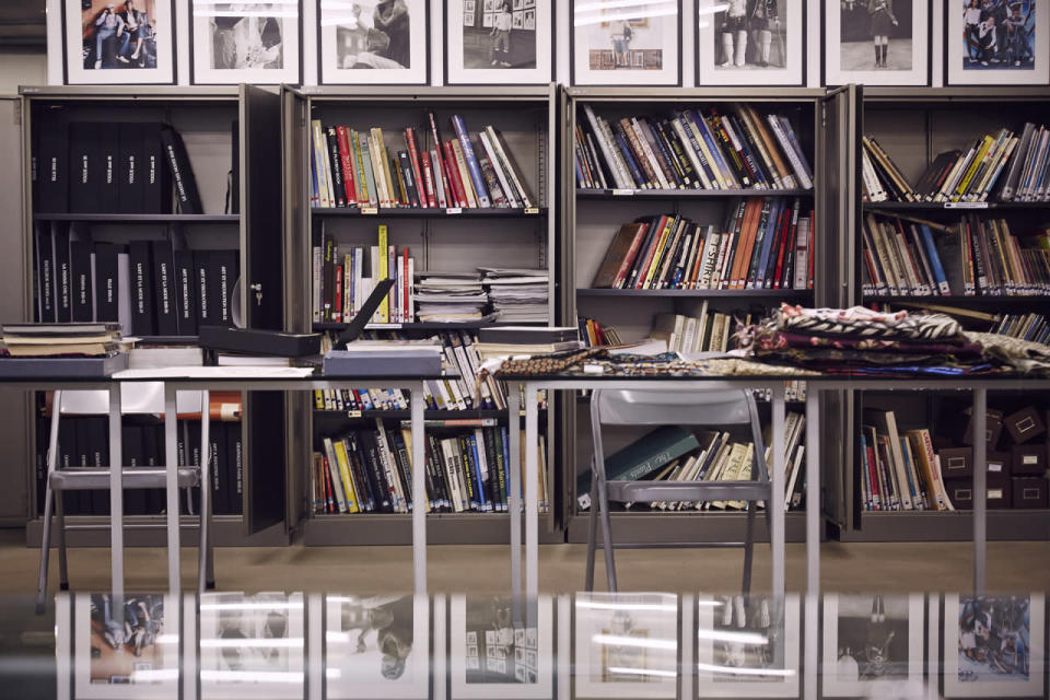 Ruffini draws inspiration from her personal fashion library which holds over 2,000 books.