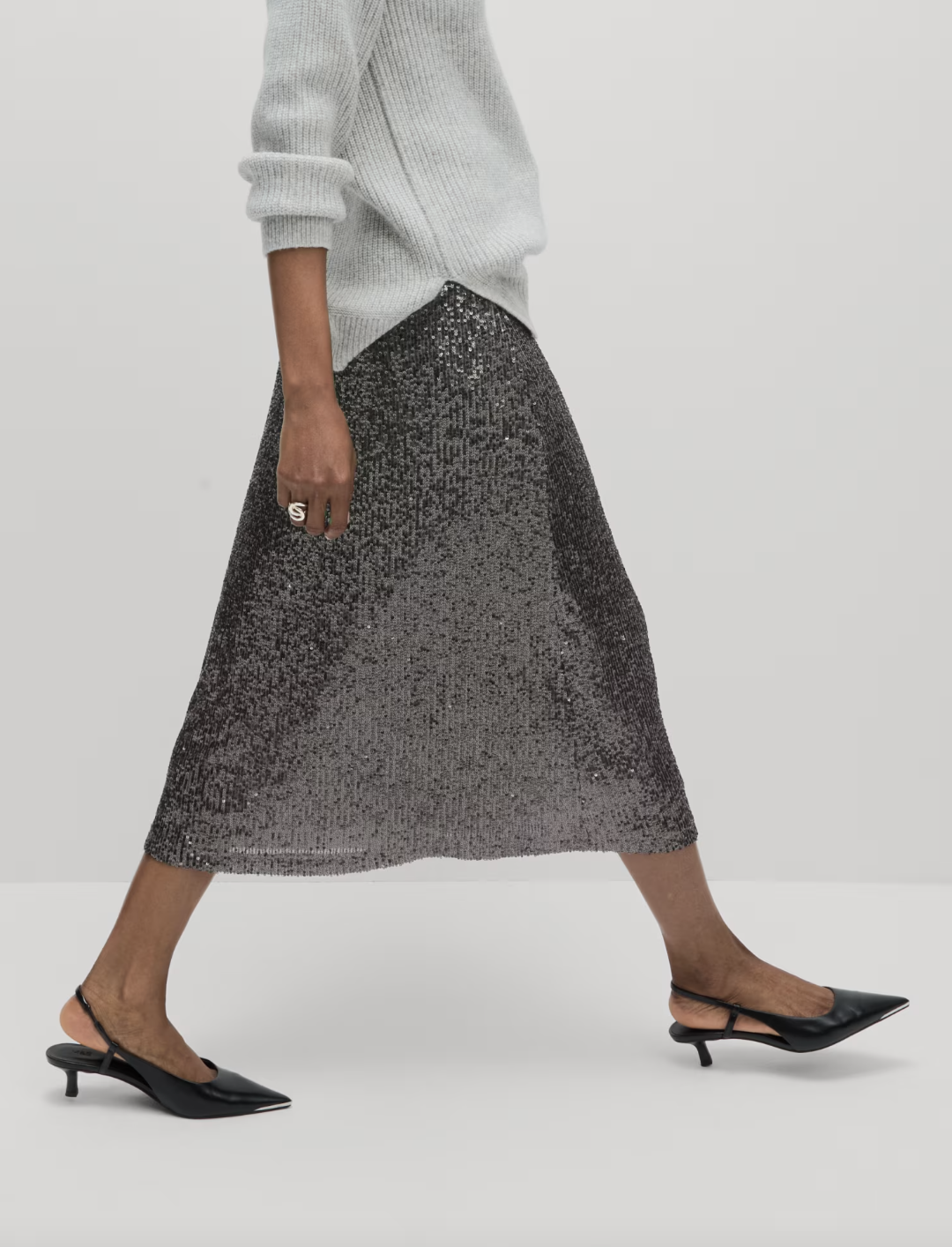 We love the classic style of this slip skirt, as well as the practical elasticated waist. (Marks & Spencer)