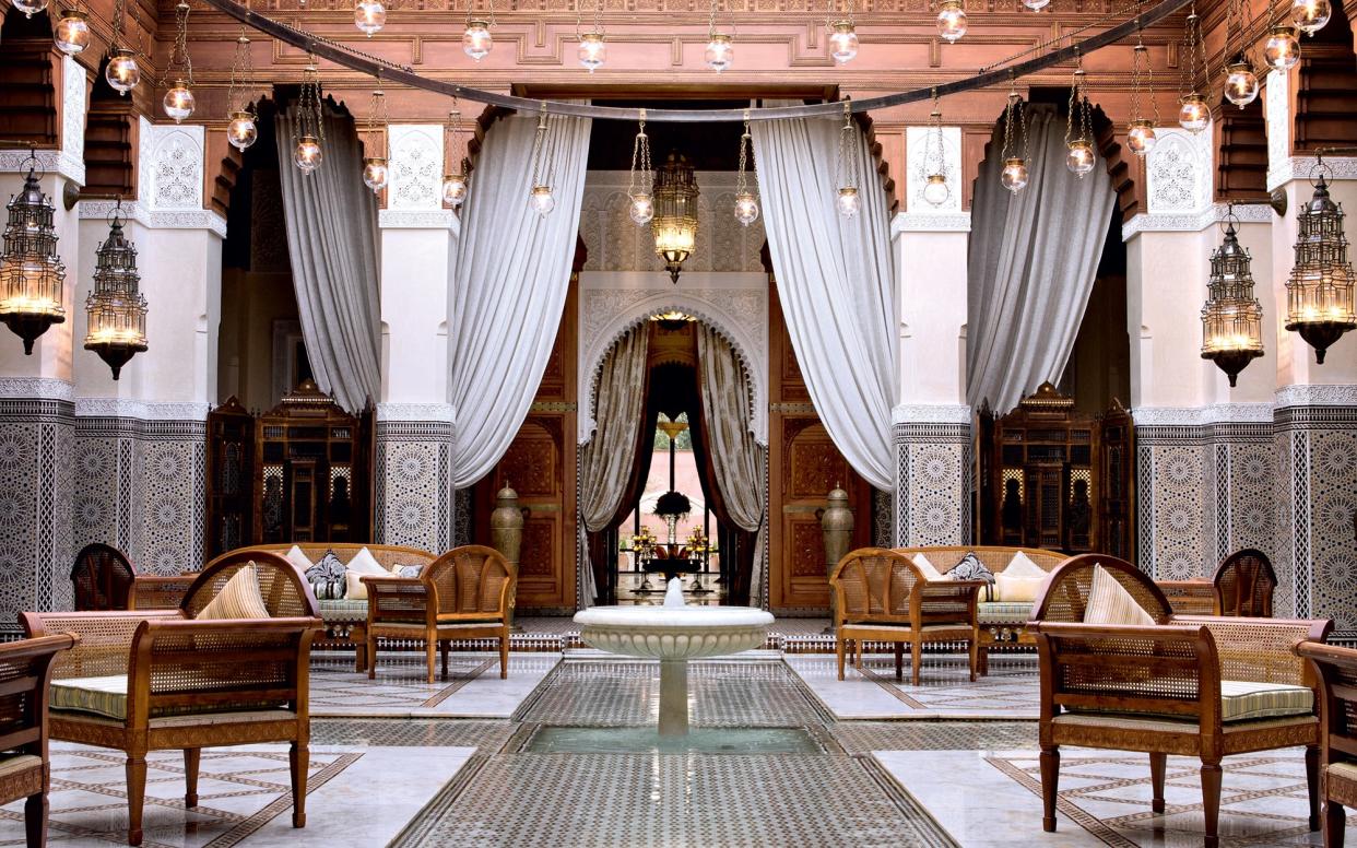 Royal Mansour Marrakech is like a mini medina, with 53 two-storey villas set in manicured gardens