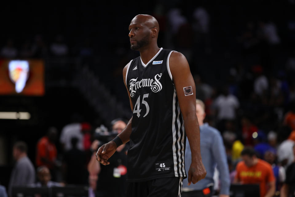 Lamar Odom is one of several prominent Big 3 players "deactivated" by the league. (Getty)