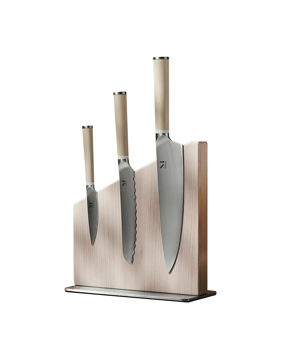 Material Kitchen Knives with Stand