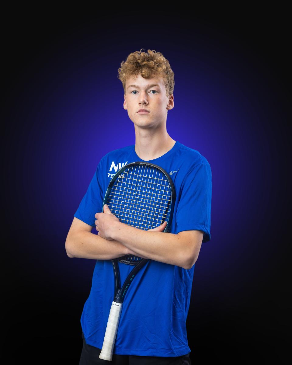 Waukee Northwest boys tennis player Kaden Taylor was voted the Des Moines Register's Iowa Ortho male Athlete of the Week for the week of May 6-12.