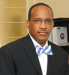 <span class="caption">Walter M. Kimbrough, president of Dillard University.</span> <span class="attribution"><a class="link " href="https://www.dillard.edu/_office-of-the-president/" rel="nofollow noopener" target="_blank" data-ylk="slk:'from www.dillard.edu';elm:context_link;itc:0;sec:content-canvas">'from www.dillard.edu'</a></span>