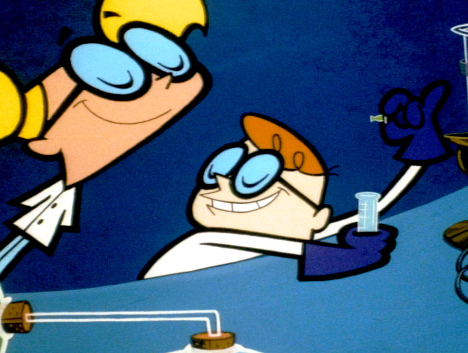 DeeDee and Dexter in Dexter's Laboratory