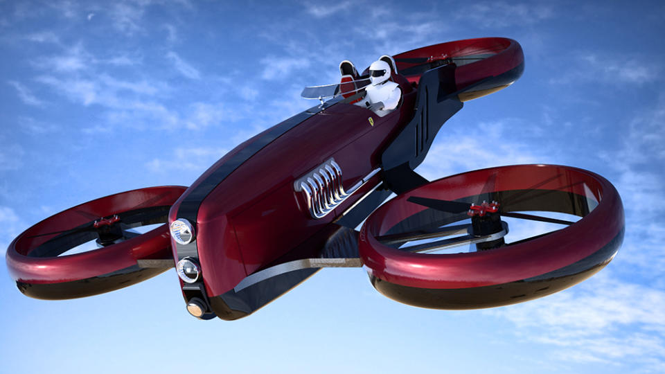 Lazzarini Design Studio's FD-One flying car concept