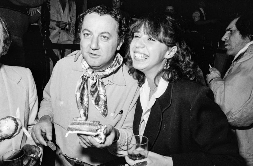 Coluche et Véronique Colucci, les as de Coeur