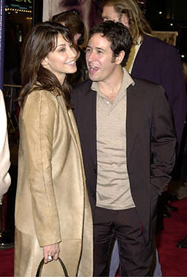 Gina Gershon and Rob Morrow at the Westwood premiere of 20th Century Fox's Cast Away