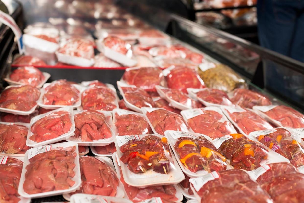 Meat products for sale at the NAIT Retail Meat Store in Edmonton. (Submitted by NAIT - image credit)