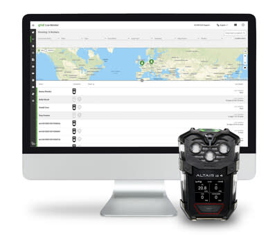 MSA Safety's featured safety solution at AIHce this year is the Connected Work Platform, that includes the cloud-ready ALTAIR io™ 4 Gas Detection Wearable Device and the MSA Grid software platform.