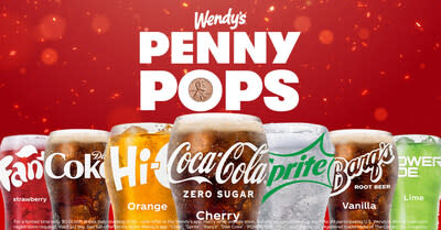 Penny Pops: Wendy's Fans Can Pay a Penny and Fill Their Cup with a