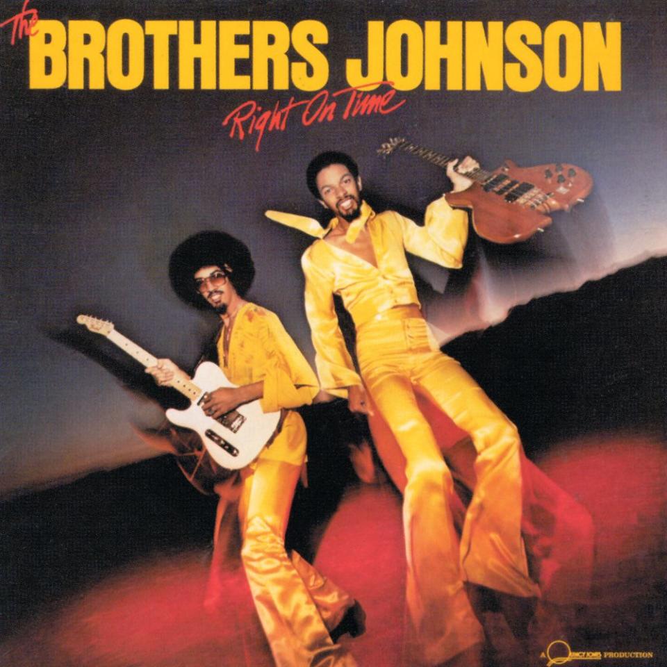 The Brothers Johnson Right On Time Album Artwork Blu DeTiger Crate Digging Jouis Johnson Best Bass Albums