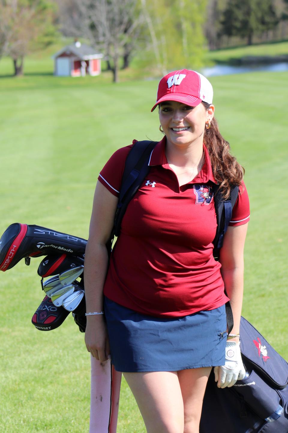 Westborough senior golfer Abby Mahr.
