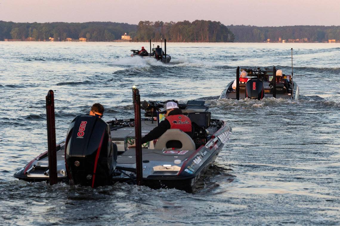 The Bassmaster Elite Series kicks off at Lake Murray on Thursday, April 20, 2023. Professional fishers will compete throughout the weekend. Joshua Boucher/jboucher@thestate.com