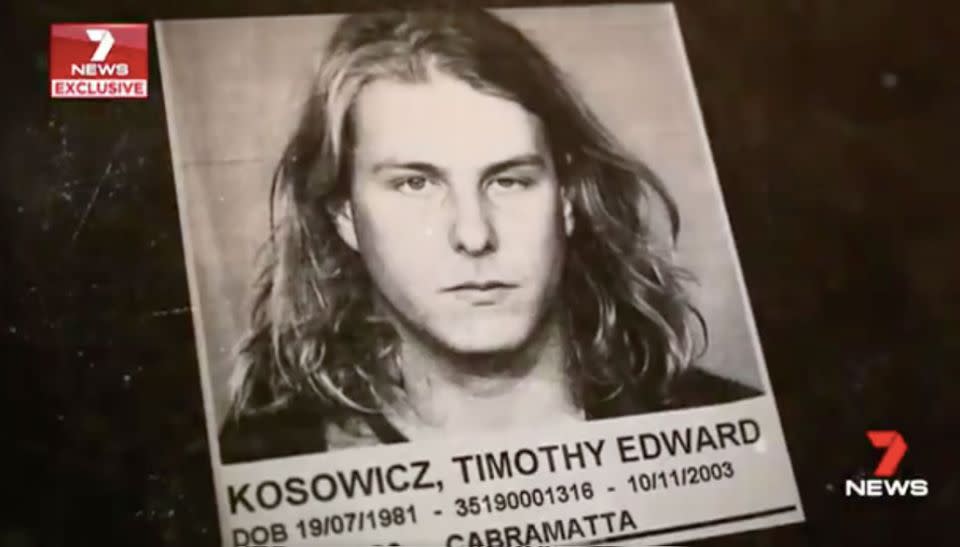 Timothy Kosowicz admitted to suffocating the young girl with plastic shopping bags. Source: 7 News