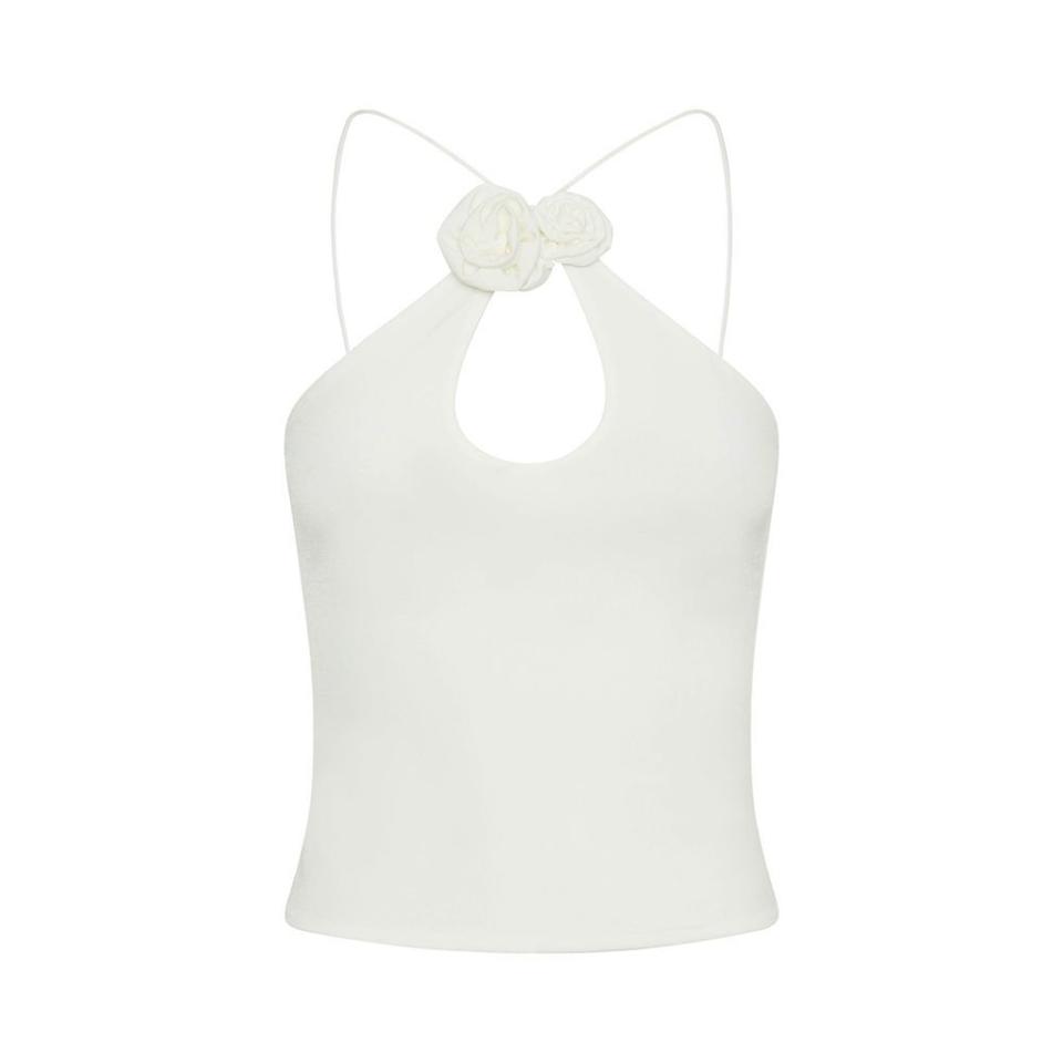 <p><a href="https://go.redirectingat.com?id=74968X1596630&url=https%3A%2F%2Fwww.meshki.us%2Fproducts%2Fadeline-rose-halter-top-white&sref=https%3A%2F%2F" rel="nofollow noopener" target="_blank" data-ylk="slk:Shop Now;elm:context_link;itc:0;sec:content-canvas" class="link ">Shop Now</a></p><p>Adeline Rose Halter Top </p><p>meshki.us</p><p>$59.00</p>