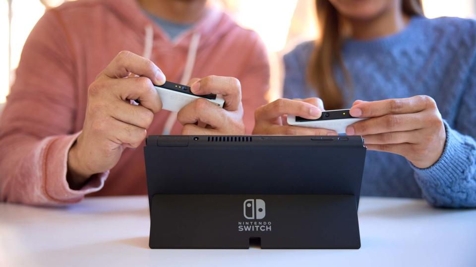 Nintendo Switch OLED kickstand