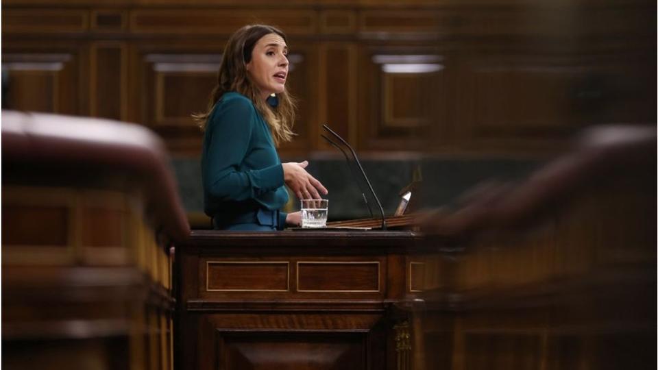 Irene Montero, ministra de Igualdad en España