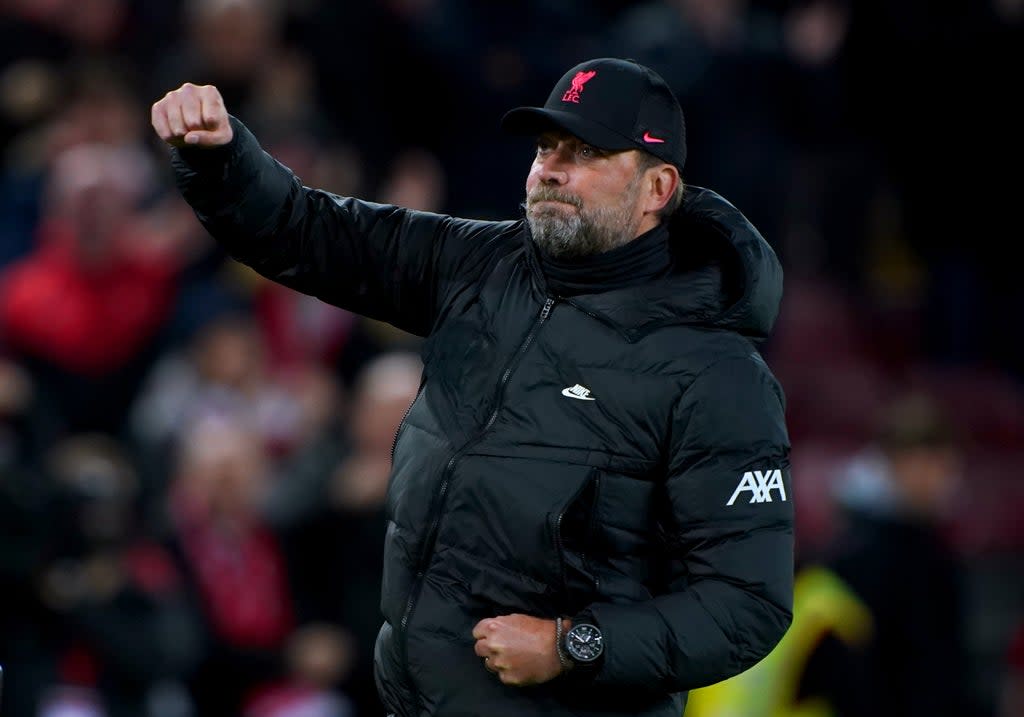 Liverpool manager Jurgen Klopp (Peter Byrne/PA) (PA Wire)