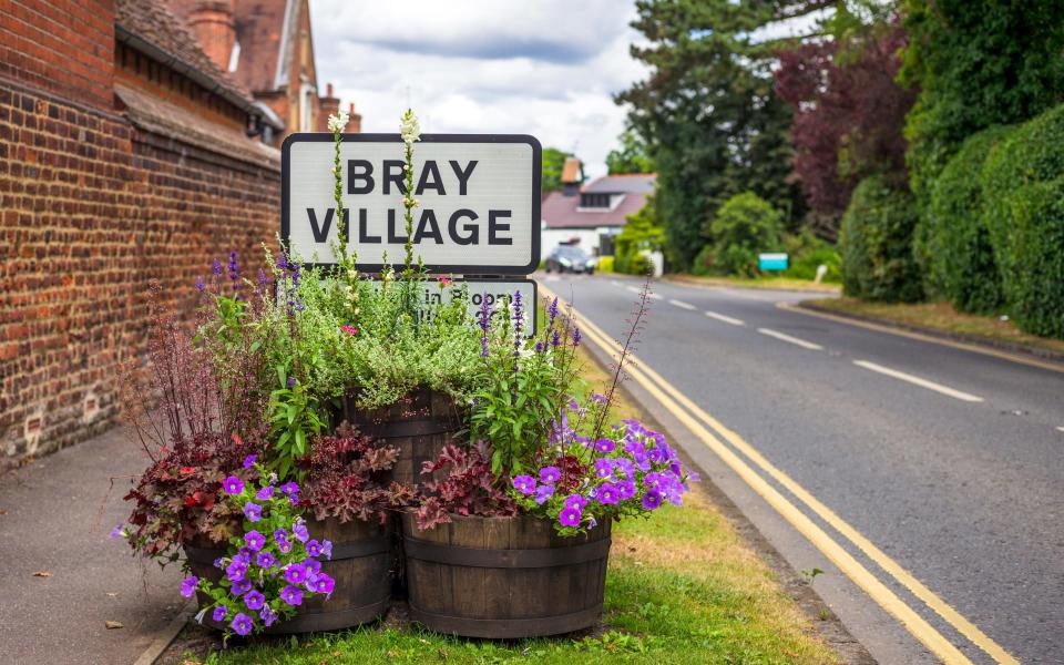 The pretty village of Bray - Getty