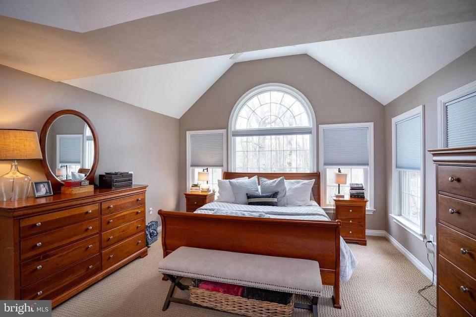 This photo shows one of four bedrooms inside the home at 192 Blackberry Hill in Port Matilda. Photo shared with permission from the home’s listing agent, Jason Krout of Keystone Real Estate Group, LP.