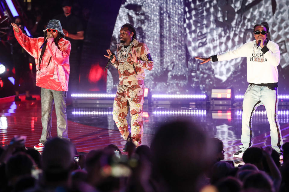 Migos, in Los Angeles