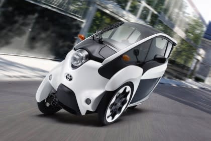 Toyota i-Road electric urban mobility vehicle