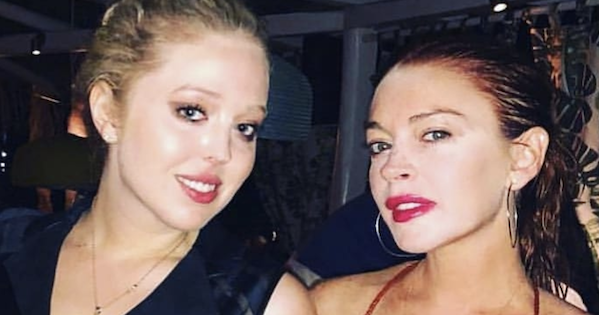 Tiffany Trump and Lindsay Lohan. (Photo: Instagram)