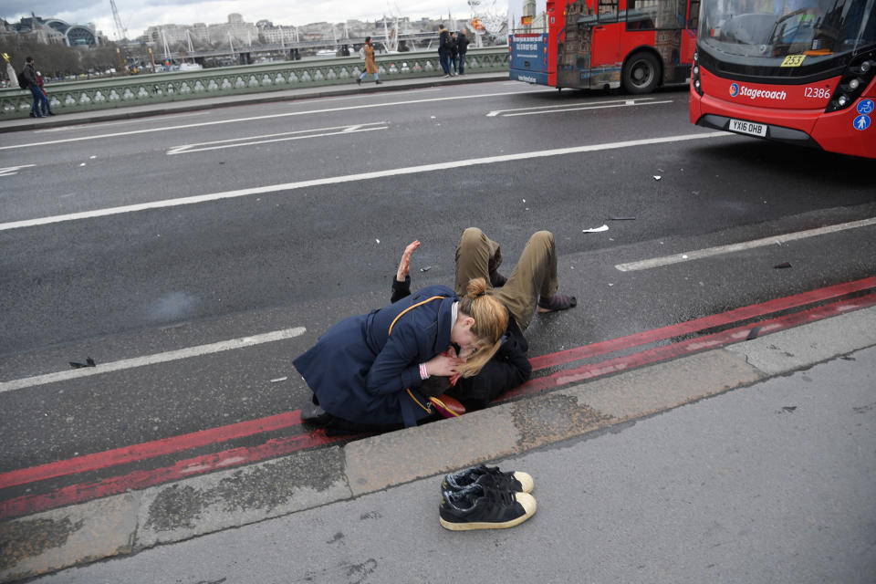 Attack outside the Houses of Parliament in the UK