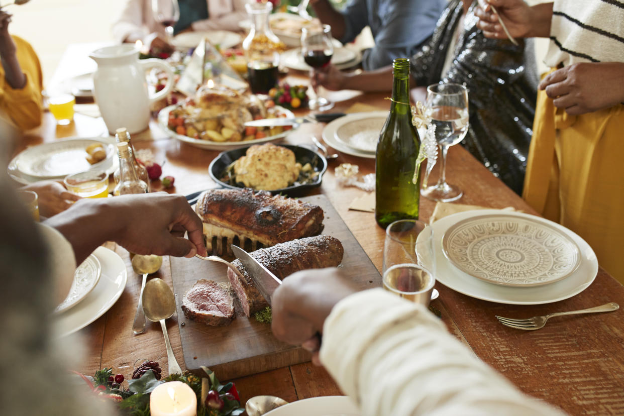 Treating yourself to your favourite holiday meals won't immediately cause weight gain. (Photo via Getty Images)