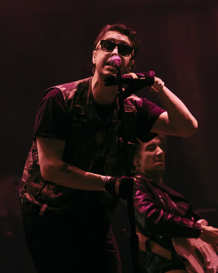 Julian Casablancas en pleno show de The Strokes (Foto: Prensa Primavera Sound)