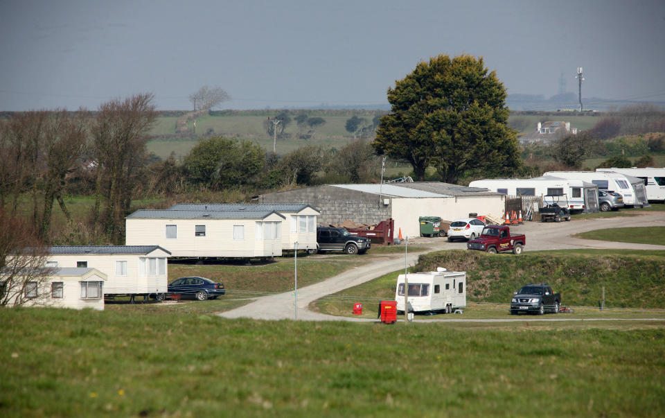 Tencreek Holiday Park, Looe, Cornwall where nine-year-old Frankie MacRitchie was mauled to death by a dog. 