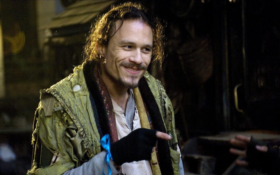 Heath Ledger in The Imaginarium of Doctor Parnassus - Cinematic Collection / Alamy Stock Photo