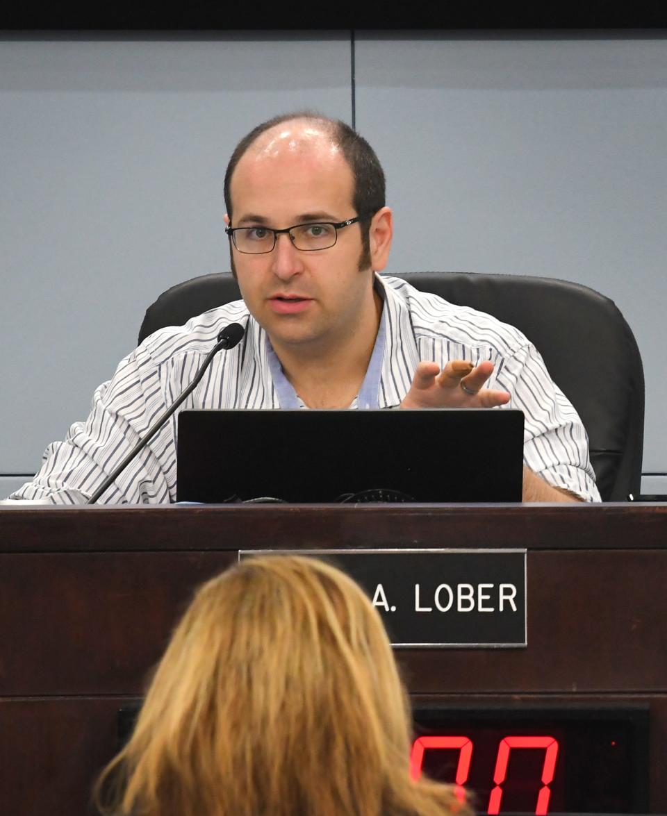 Commissioner Bryan Lober. A special meeting in Viera of the Brevard Commissioners and officials was held at noon on Tuesday, March 31, to address updates concerning COVID-19. 