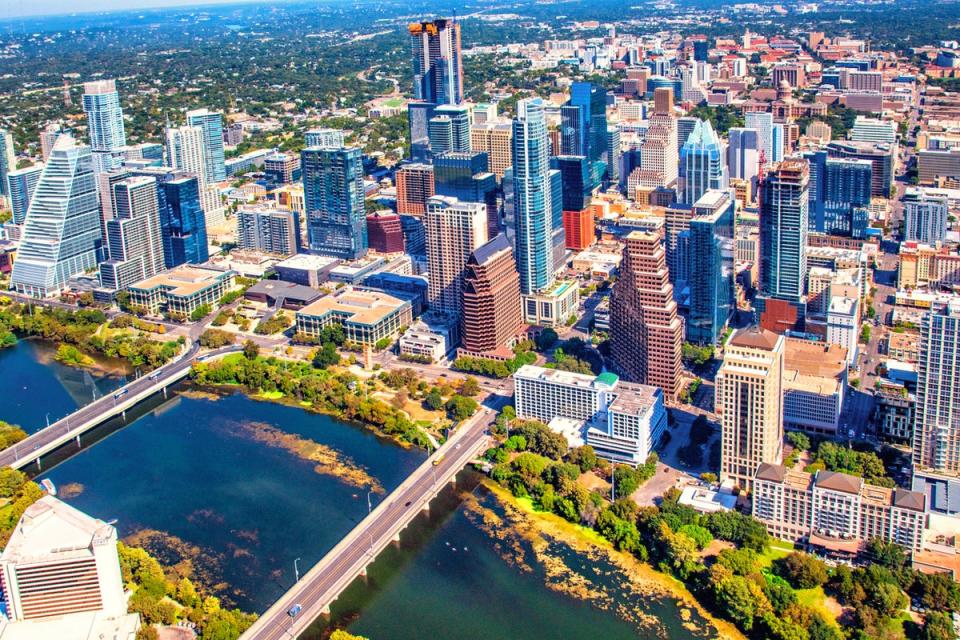 德克萨斯州是奥斯汀等新兴城市的所在地，被认为是美国“最具粘性”的州（盖蒂图片社）