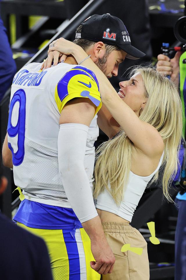 Rams QB Matthew Stafford Says He's 'Not Too Worried' About Wife Kelly's  Comments on Team Dynamics