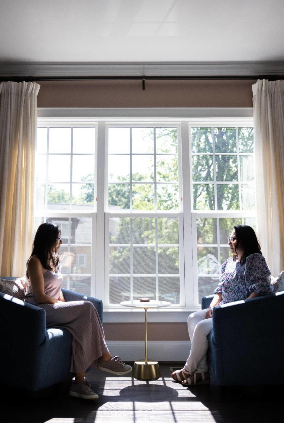 Dee Iraca, left, and Becca Webster were adopted together from Korea and simply did a DNA test to establish that they were actually biological twin sisters, as they’d been told. The test ultimately matched them to their birth father back in Korea.