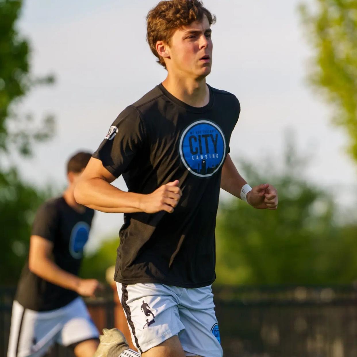 Okemos and MSU midfielder Jack Guggemos is expected to play a major role in Lansing City Football's squad this summer.
