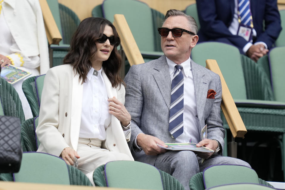 Daniel Craig y su esposa, la actriz Rachel Weisz