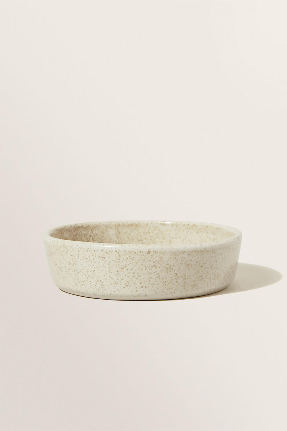 Tate Dip Bowl in Oat Speckle, $18.95.