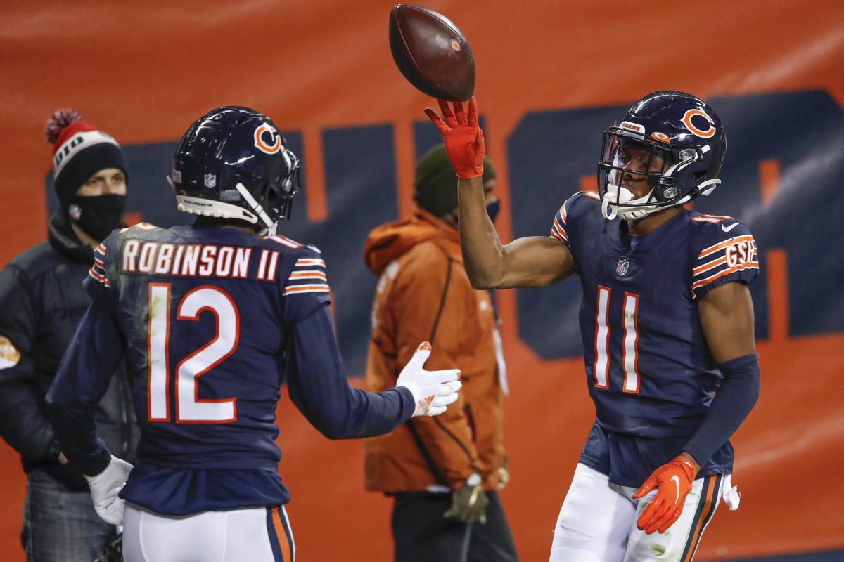 WATCH Bears WRs Allen Robinson and Darnell Mooney training together in