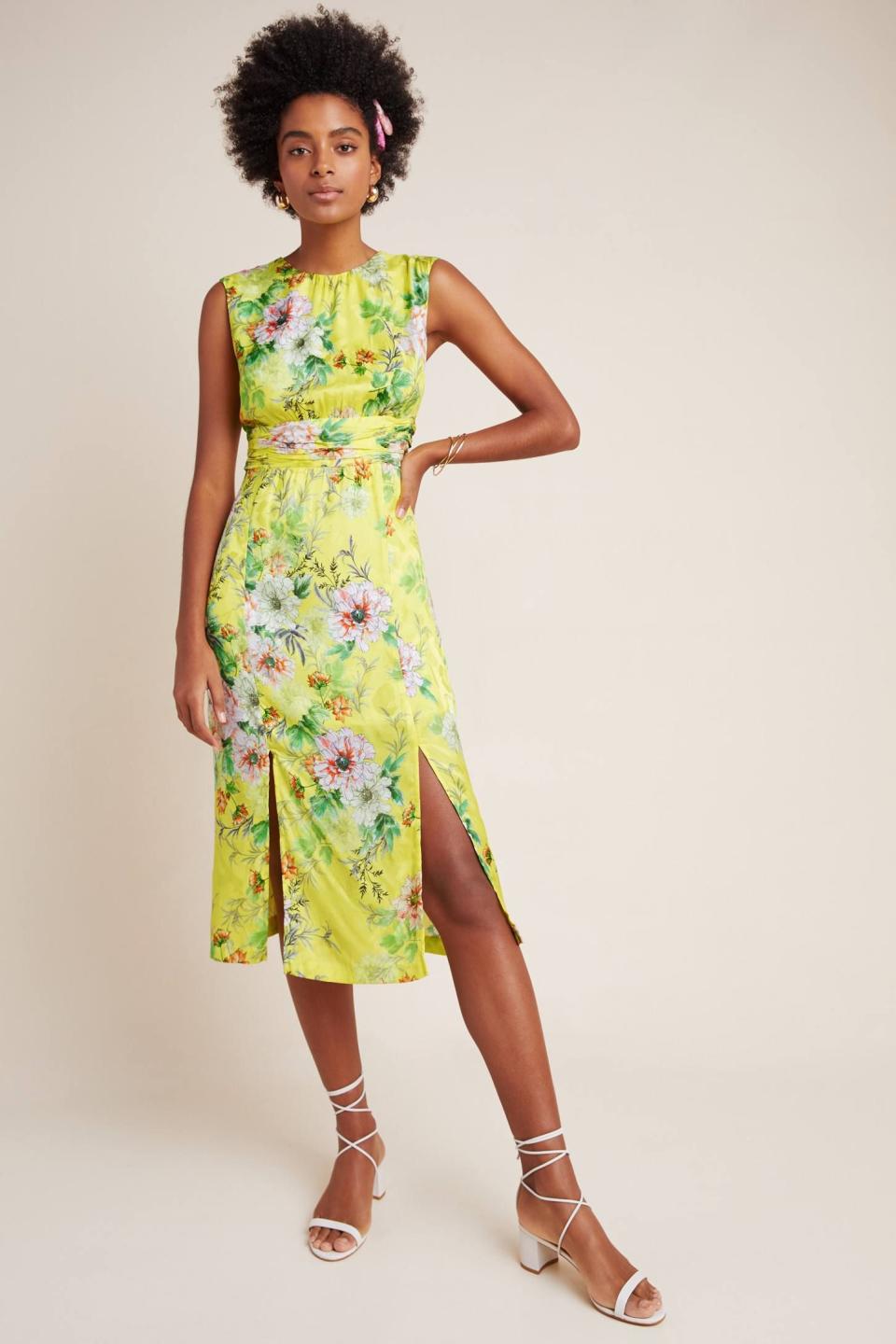 Sparrow Silky Midi Dress